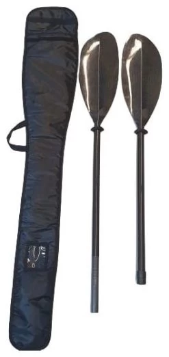 AirCanoe Full Carbon Kayak Paddle 2 Parts 210-220 Cm