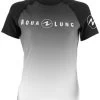 Aqua Lung Sport Rashguard Short Sleeve Women -Surf Promotiewinkel aqua lung sport rashguard short sleeve women black white s black white 0