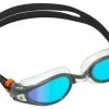 Aqua Sphere Kaiman EXO Blue Titanium Mirrored Lens Grey/Clear -Surf Promotiewinkel aqua sphere kaiman exo blue titanium mirrored lens grey clear 0