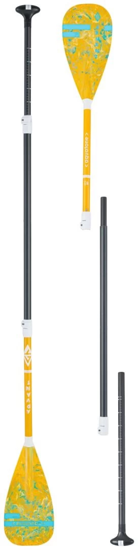 Aquatone Advant Carbon Hybrid Paddle Orange-Black 3 Aquatone Advant Carbon Hybrid Paddle Orange-Black