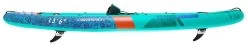 Aquatone Blast 13'6" Recreational Kayak 3-Person Green-Purple -Surf Promotiewinkel aquatone blast 13 6 recreational kayak 3 person green purple 5