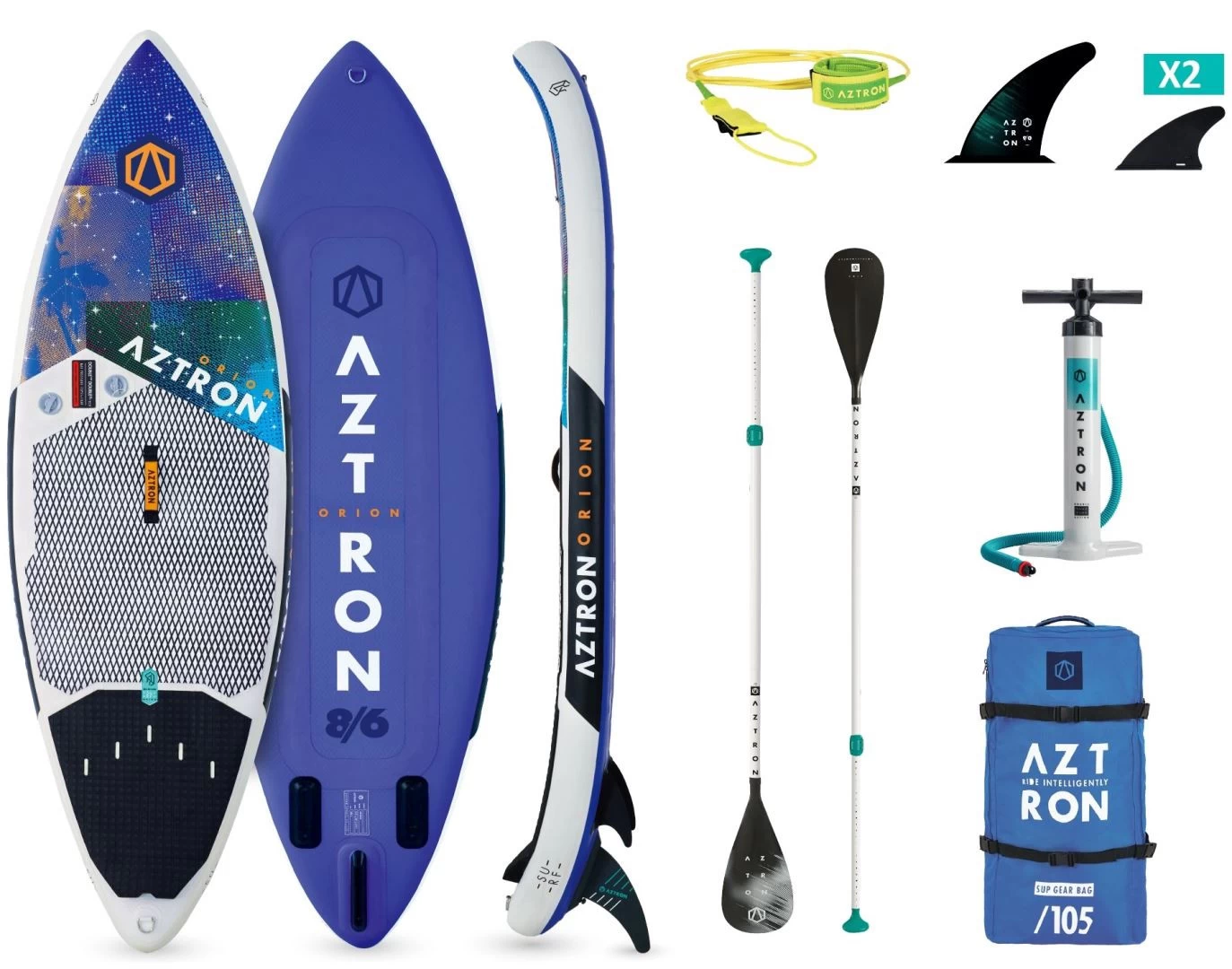 Aztron Orion Surf Sup 8'6" Purple 3 Aztron Orion Surf Sup 8'6" Purple