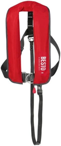 Besto Inflatable Automatic Harnas 165N -Surf Promotiewinkel besto inflatable automatic harnas 165n red 4 1