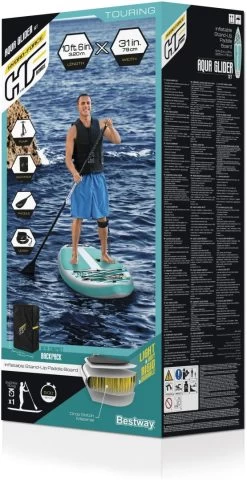 Bestway Hydro-Force Aqua Glider 10'6 Set -Surf Promotiewinkel bestway hydro force aqua glider 10 6 set 4
