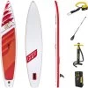 Bestway Hydro-Force Fastblast 12'6 Tech Set Red -Surf Promotiewinkel bestway hydro force fastblast 12 6 tech set red 0
