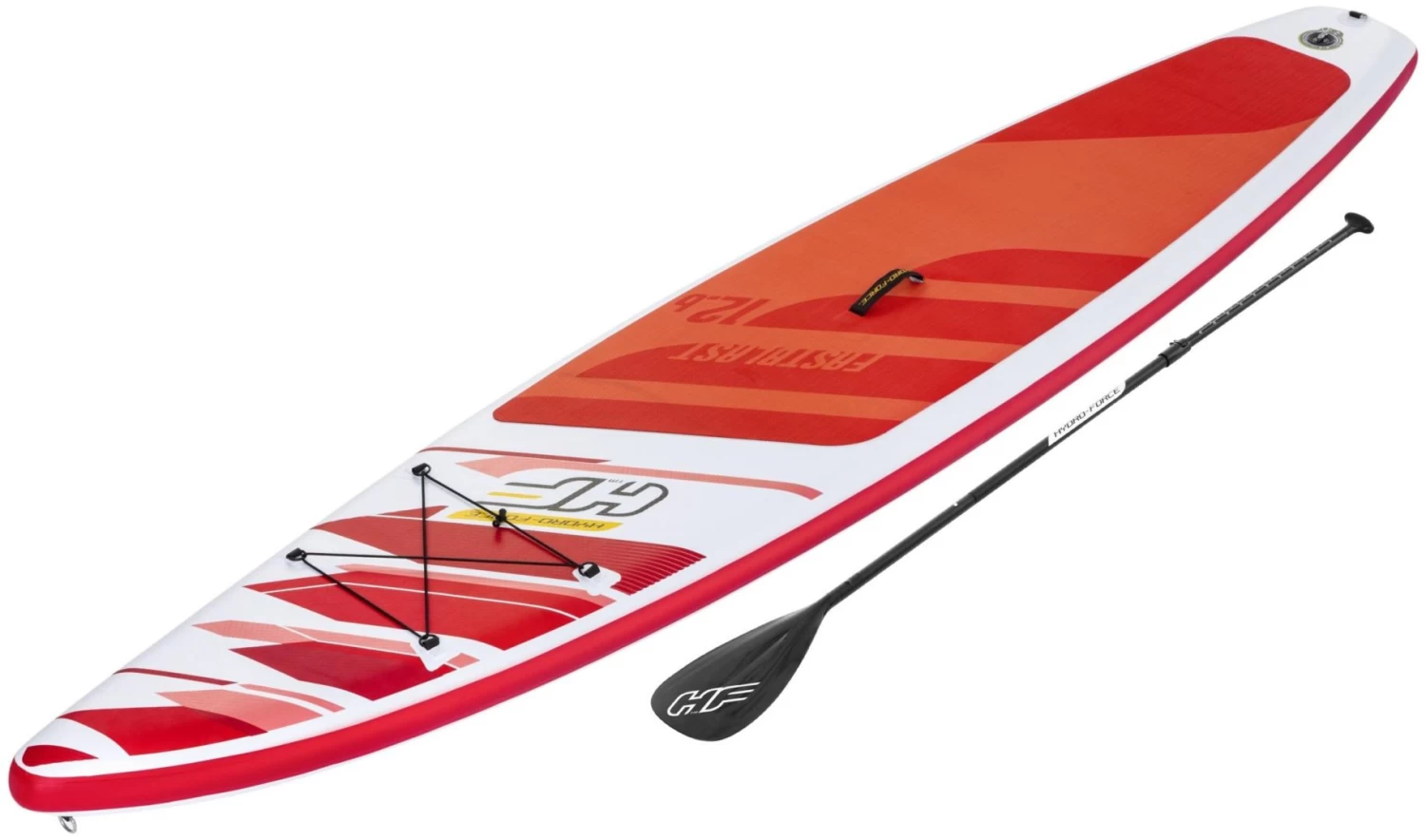 Bestway Hydro-Force Fastblast 12'6 Tech SUP Only Red 6 Bestway Hydro-Force Fastblast 12'6 Tech SUP Only Red - Afbeelding 4