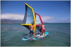 Duotone IRig One IInflatable Windsurf Sail S -Surf Promotiewinkel duotone irig one inflatable windsurf sail s white orange 2 1