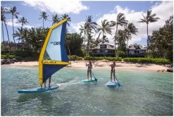 Duotone IRig One IInflatable Windsurf Sail S -Surf Promotiewinkel duotone irig one inflatable windsurf sail s white orange 3