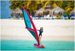 Duotone IRig One IInflatable Windsurf Sail S -Surf Promotiewinkel duotone irig one inflatable windsurf sail s white orange 7