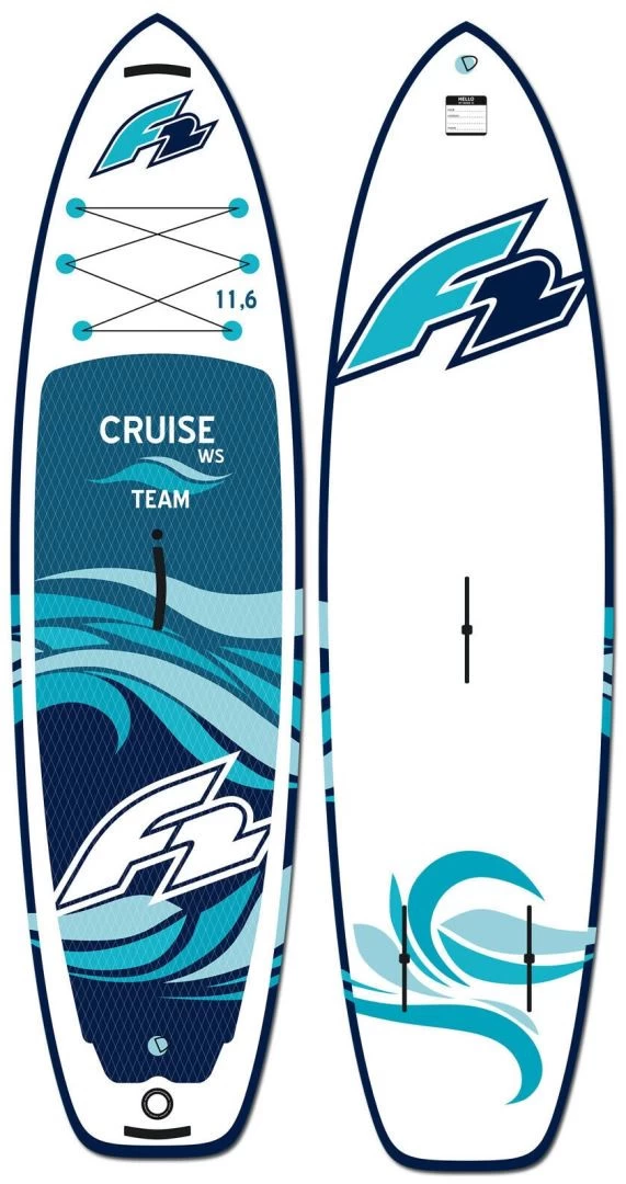 F2 I-SUP Cruise Team WS 11'6 Turquoise 3 F2 I-SUP Cruise Team WS 11'6 Turquoise