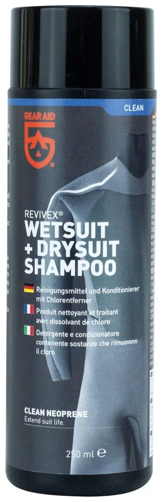 Gear Aid Revivex Wet- & Drysuit Shampoo 250ml 250ml 3 Gear Aid Revivex Wet- & Drysuit Shampoo 250ml 250ml