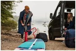 Red Paddle Co. Red Paddle Co 11'0 Compact MSL Inflatable SUP White-Teal-Dark Blue -Surf Promotiewinkel red paddle co 11 0 compact msl inflatable sup white teal dark blue 7