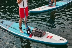Red Paddle Co. Red Paddle Co 11'3 Sport MSL Inflatable SUP + Hybrid Tough Paddle White-Blue-Dark Blue -Surf Promotiewinkel red paddle co 11 3 sport msl inflatable sup hybrid tough paddle white blue dark blue 9