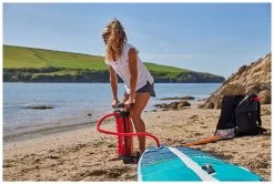 Red Paddle Co. Red Paddle Co 12'0 Compact MSL Inflatable SUP White-Teal-Dark Blue -Surf Promotiewinkel red paddle co 12 0 compact msl inflatable sup white teal dark blue 8