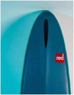 Red Paddle Co. Red Paddle Co 12'0 Voyager MSL Inflatable SUP + Hybrid Tough Paddle White-Teal-Dark Blue -Surf Promotiewinkel red paddle co 12 0 voyager msl inflatable sup hybrid tough paddle white teal dark blue 2