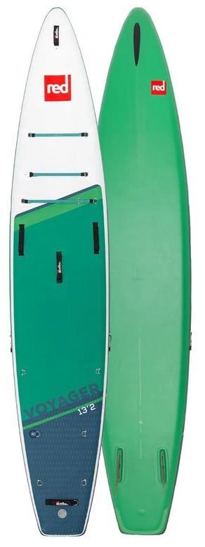 Red Paddle Co. Red Paddle Co 13'2 Voyager Plus MSL Inflatable SUP White-Green-Dark Blue 3 Red Paddle Co. Red Paddle Co 13'2 Voyager Plus MSL Inflatable SUP White-Green-Dark Blue