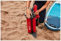 Red Paddle Co. Red Paddle Co 9'8 Ride MSL Inflatable SUP White-Blue-Dark Blue -Surf Promotiewinkel red paddle co 9 8 ride msl inflatable sup white blue dark blue 6