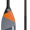 Red Paddle Co. Red Paddle Co Ultimate Leverlock 3 Piece Adjustable SUP Paddle Black-Orange -Surf Promotiewinkel red paddle co ultimate leverlock 3 piece adjustable sup paddle black orange 0