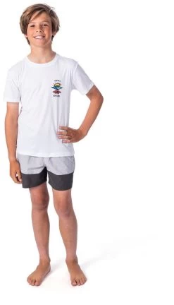 Rip Curl Boys Search Logo Short Sleeve -Surf Promotiewinkel rip curl boys search logo short sleeve white 8 jaar white 0
