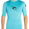 Rip Curl Corps Short Sleeve UV -Surf Promotiewinkel rip curl corps short sleeve uv blue xs blue 0 1