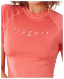 Rip Curl Golden Rays Short Sleeve UV Tee Women's -Surf Promotiewinkel rip curl golden rays s sl uv coral 10 m coral 3