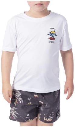 Rip Curl Grom Search Logo Short Sleeve